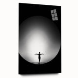 Stillness in Balance – Minimalist Figure Art in Emotive Photography