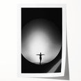 Stillness in Balance – Minimalist Figure Art in Emotive Photography