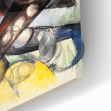 Expressionist Caliban Art – Bold Abstract Tempest Canvas Wall Art