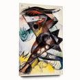 Expressionist Caliban Art – Bold Abstract Tempest Canvas Wall Art