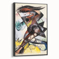Expressionist Caliban Art – Bold Abstract Tempest Canvas Wall Art