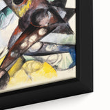 Expressionist Caliban Art – Bold Abstract Tempest Canvas Wall Art