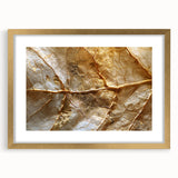 Elegant floral and botanical wall art framed in gold with a mat, showcasing vibrant flowers and leaves, perfect for home decor enhancement.