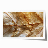 Vibrant rolled wall art print featuring a botanical design with colorful flowers and leaves on a textured background, ideal for home decor.