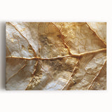 Colorful stretched canvas wall art depicting a vibrant floral design with green leaves, perfect for home decor, adding a touch of nature-inspired elegance to any space.