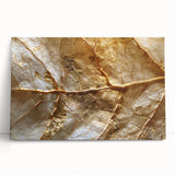 Stretched canvas wall art showcasing an intricate design of vibrant flowers and botanical leaves, featuring rich colors on a textured background, perfect for home decor.