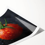 Extra large rolled print featuring line art flowers in monochrome, ideal for large living room wall art.