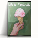 Large abstract wall art in black and white, framed acrylic, mid-century modernist style, suited for modern art wall decor.