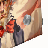 Uncle Sam Patriotic Art - 4th of July Wall Art Oil Painting