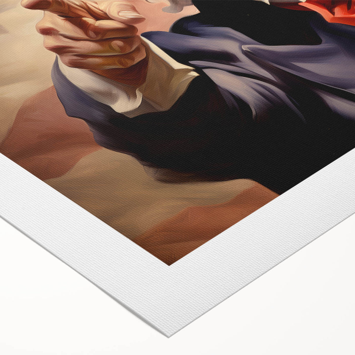 Uncle Sam Patriotic Art - 4th of July Wall Art Oil Painting