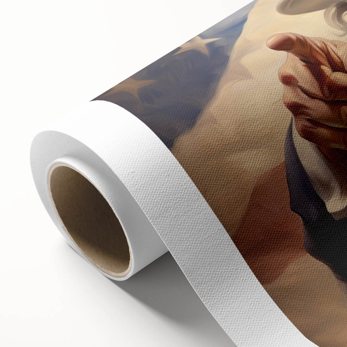 Uncle Sam Patriotic Art - 4th of July Wall Art Oil Painting
