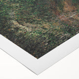 Impressionist Wall Art - Pissarro's Bather in the Woods, Framed Print