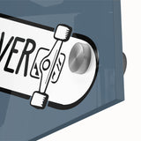 Minimalist Bedroom Wall Art – Black & Gray Framed Canvas Print