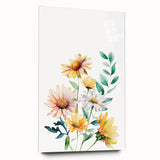Wildflower Bouquet Girls Room Wall Art – Floral Nursery Print