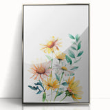 Wildflower Bouquet Girls Room Wall Art – Floral Nursery Print