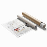 Rolled landscape barn wall art print showcasing a rustic barn scene with vibrant colors and intricate details, ideal for farmhouse decor or cozy living spaces.