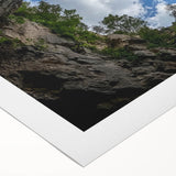 Stunning rolled canvas artwork depicting vibrant landscapes of canyons, showcasing rich earthy tones and intricate details, perfect for home decor or art collections.