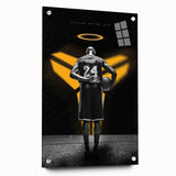 Urban Chic Pop Art Wall Art – Bold Black, Yellow, and White Canvas