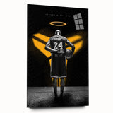 Urban Chic Pop Art Wall Art – Bold Black, Yellow, and White Canvas