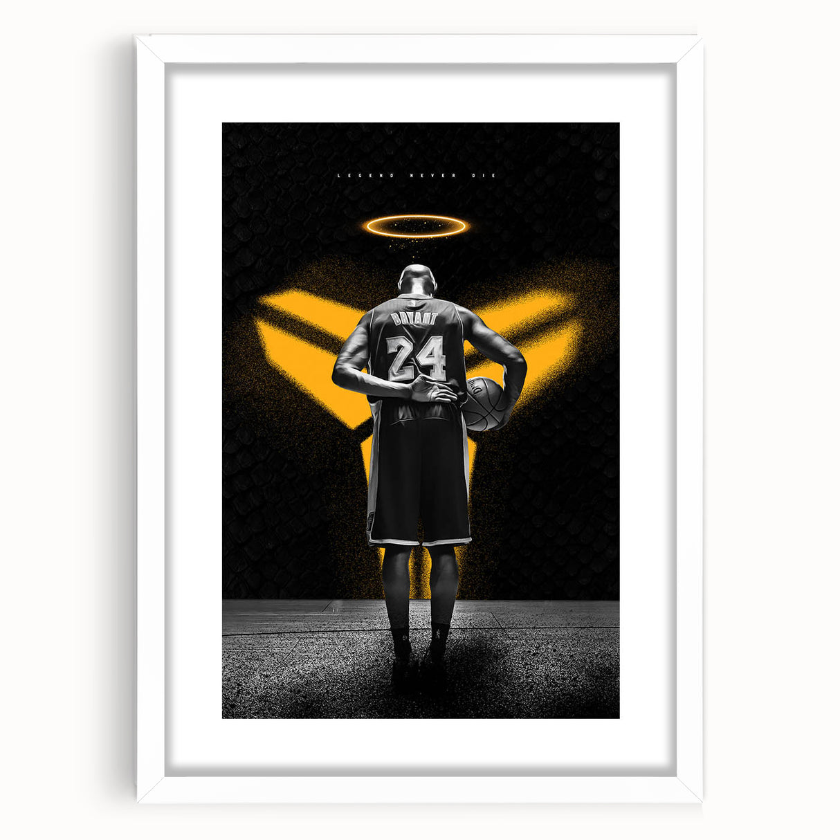 Urban Chic Pop Art Wall Art – Bold Black, Yellow, and White Canvas