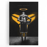 Urban Chic Pop Art Wall Art – Bold Black, Yellow, and White Canvas