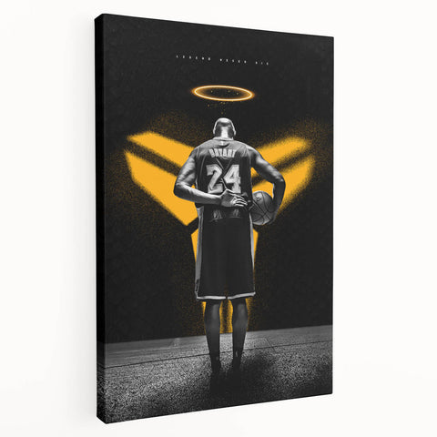 Urban Chic Pop Art Wall Art – Bold Black, Yellow, and White Canvas