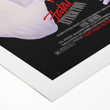 Retro Fatal Attraction Poster - Vintage 80s Thriller Wall Art