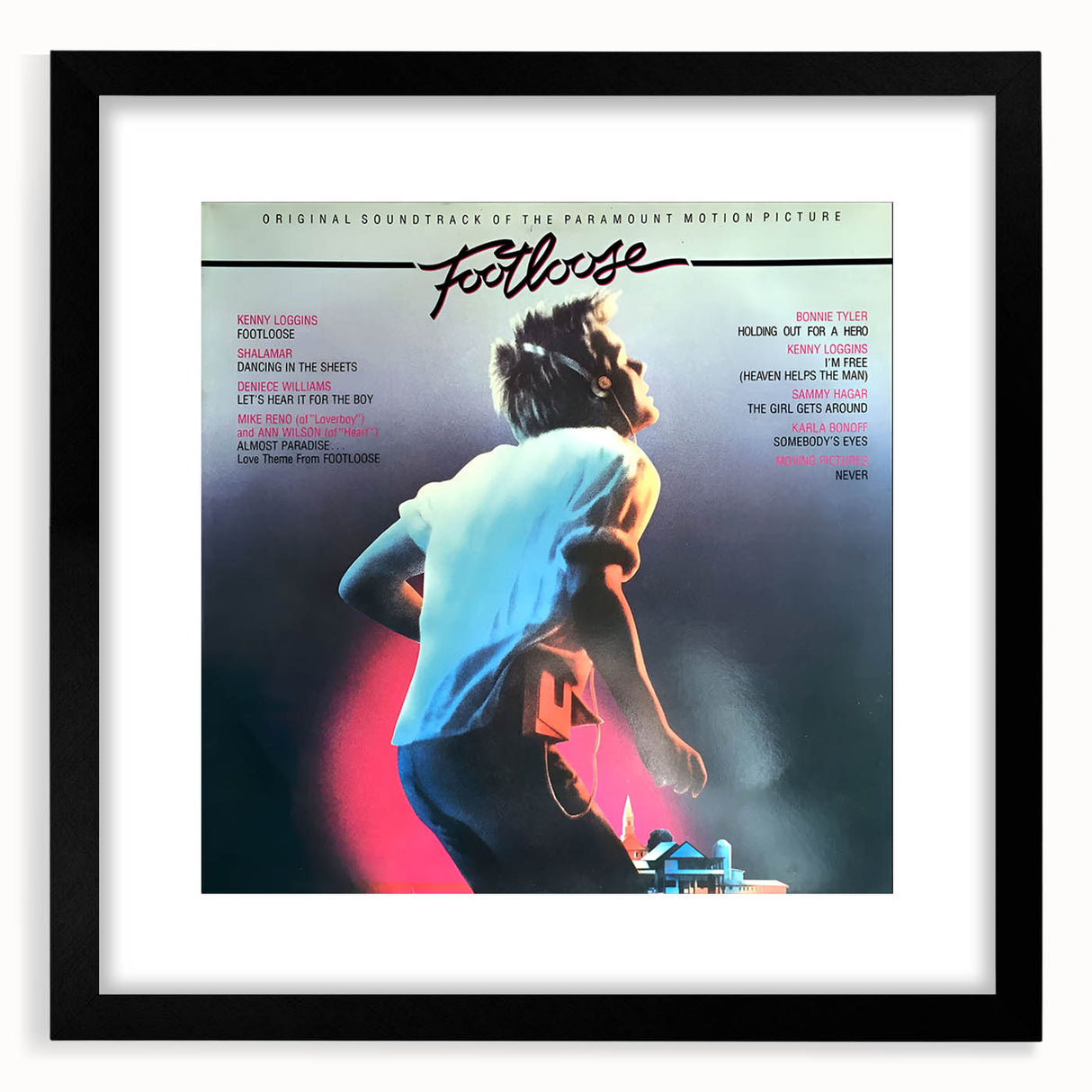 Retro Footloose Poster - Vintage Prints for Nostalgic Wall Art