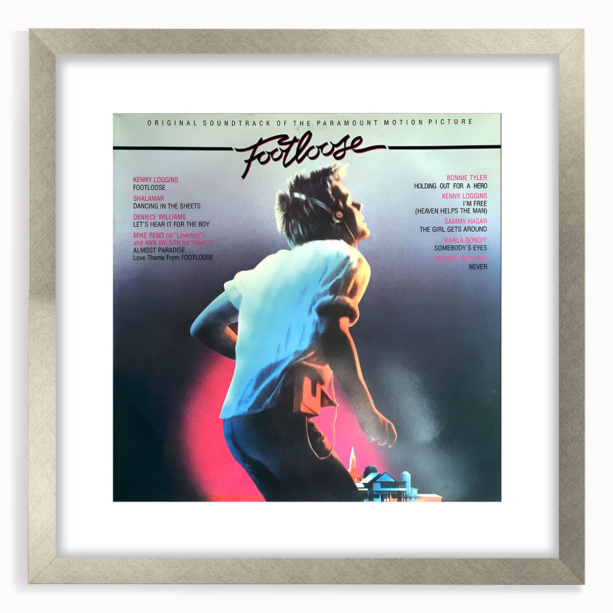 Retro Footloose Poster - Vintage Prints for Nostalgic Wall Art