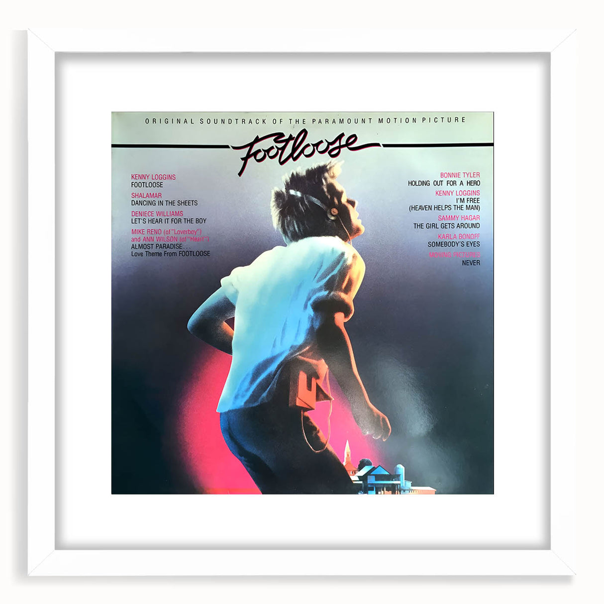 Retro Footloose Poster - Vintage Prints for Nostalgic Wall Art