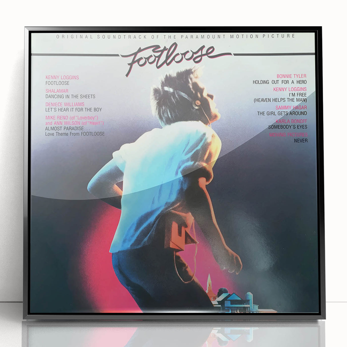 Retro Footloose Poster - Vintage Prints for Nostalgic Wall Art