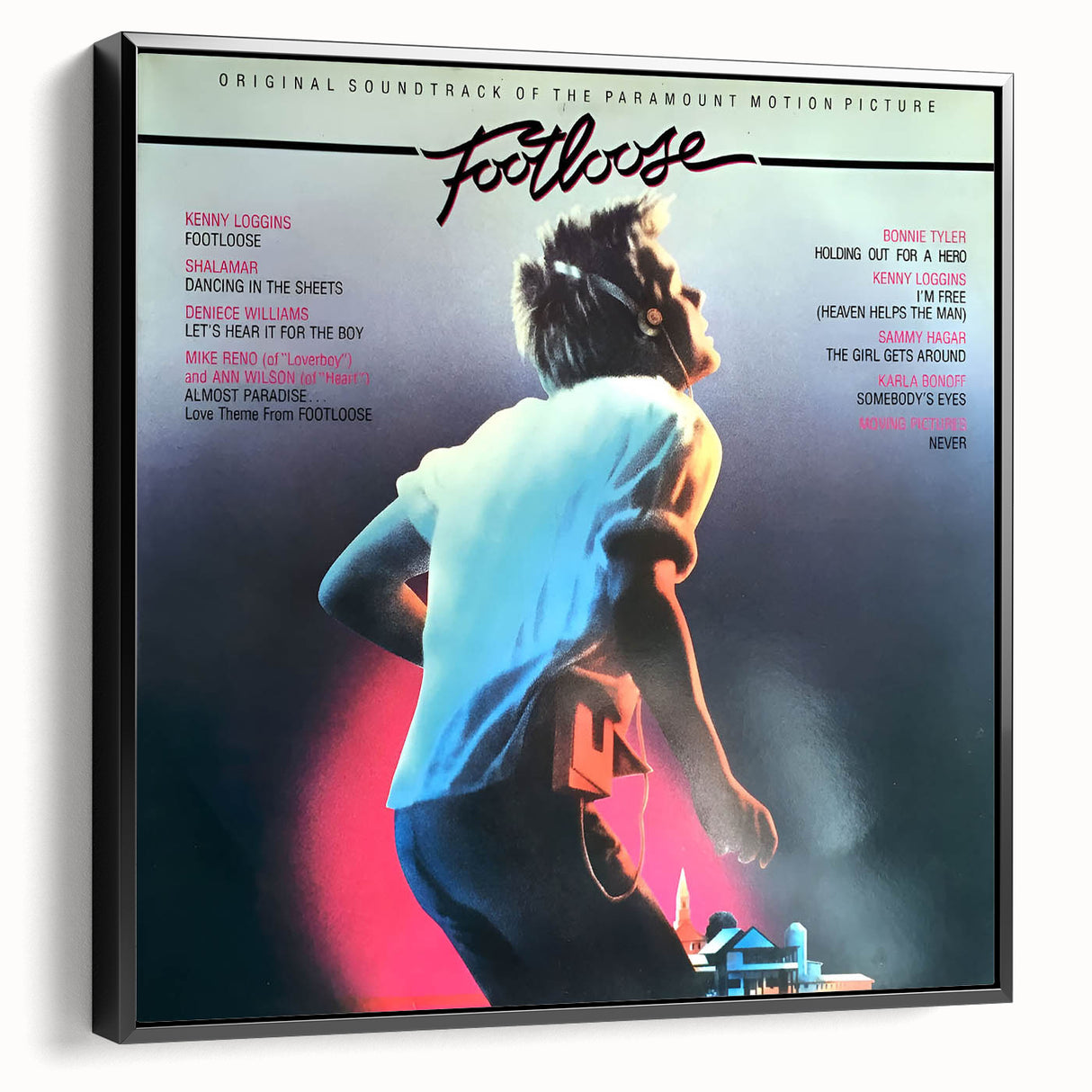 Retro Footloose Poster - Vintage Prints for Nostalgic Wall Art