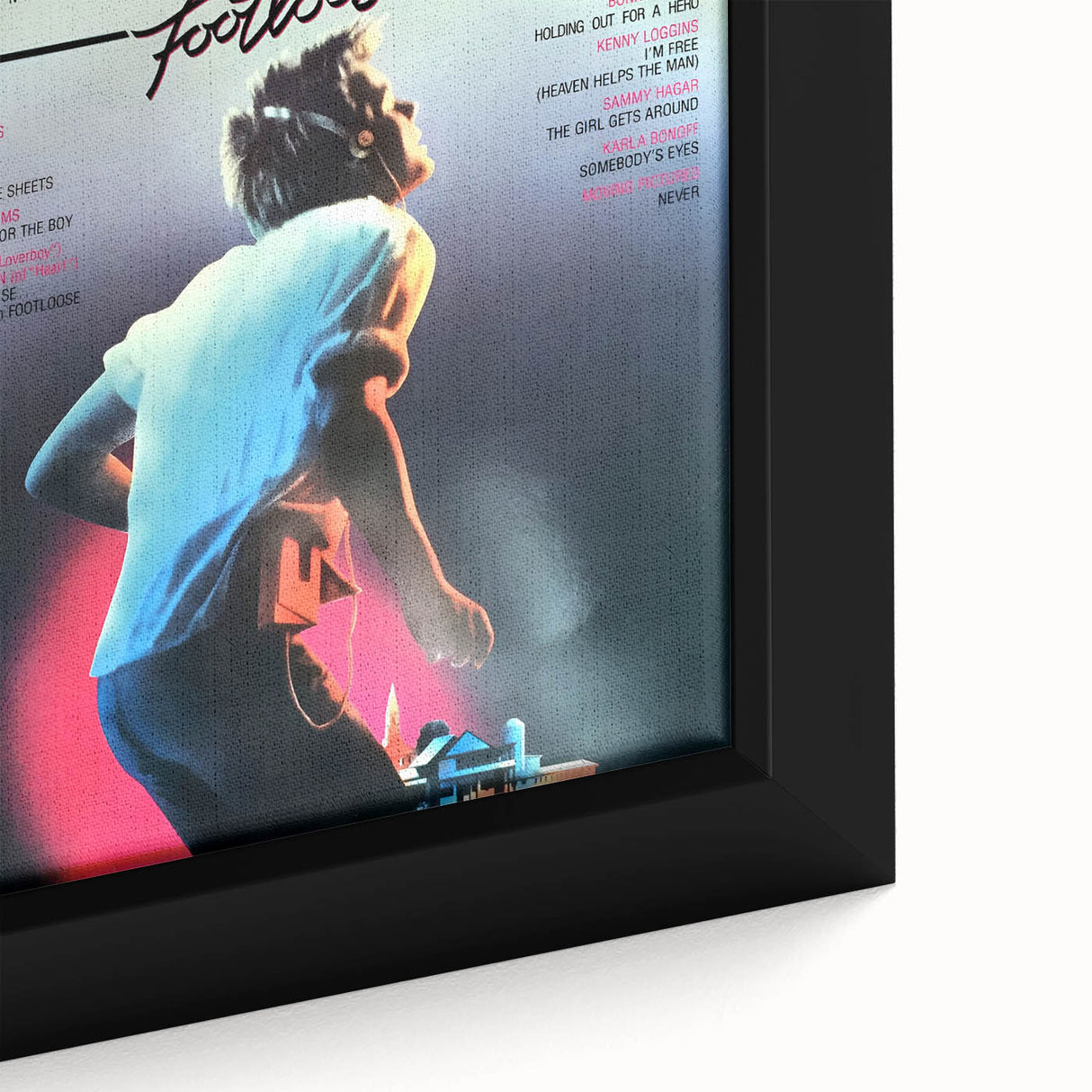 Retro Footloose Poster - Vintage Prints for Nostalgic Wall Art