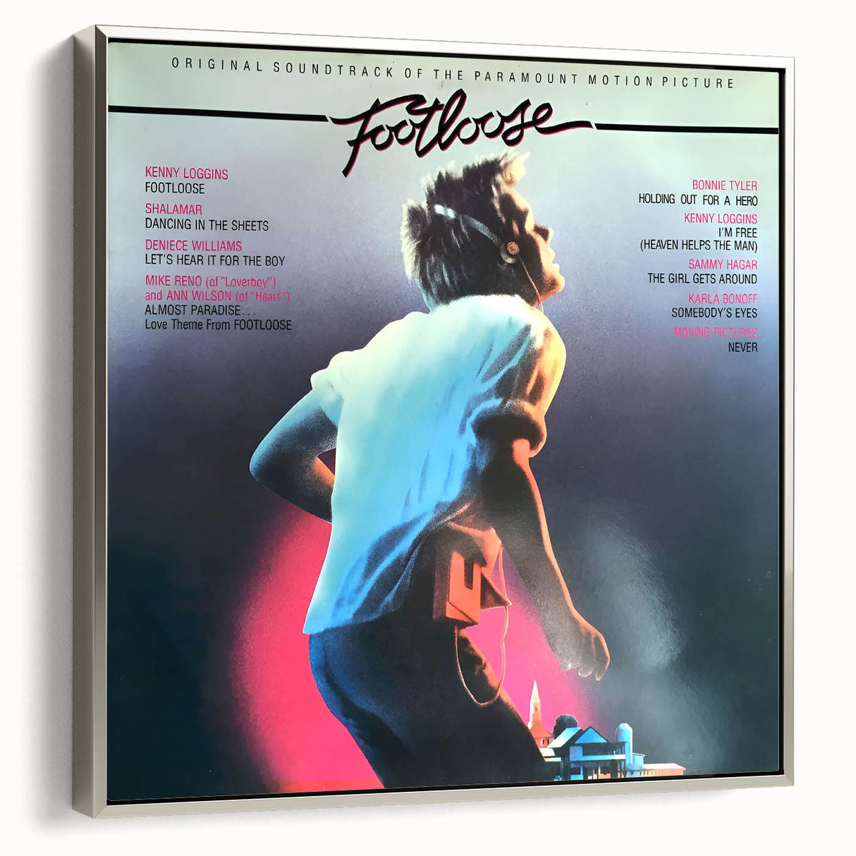 Retro Footloose Poster - Vintage Prints for Nostalgic Wall Art