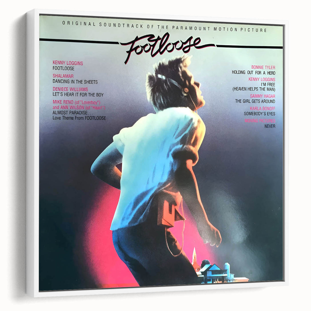Retro Footloose Poster - Vintage Prints for Nostalgic Wall Art
