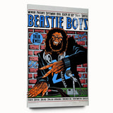 Beastie Boys 2004 Concert Poster – Retro Hip-Hop Wall Art