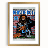Beastie Boys 2004 Concert Poster – Retro Hip-Hop Wall Art