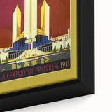 Retro Chicago World’s Fair Poster – Vintage Art Deco Print