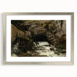 Realism Art Print - The Source of the Loue by Gustave Courbet Canvas