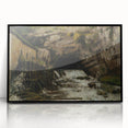 Realism Art Print - The Source of the Loue by Gustave Courbet Canvas