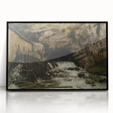 Realism Art Print - The Source of the Loue by Gustave Courbet Canvas