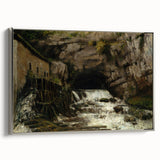 Realism Art Print - The Source of the Loue by Gustave Courbet Canvas