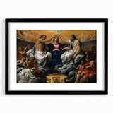 Renaissance Art: Annibale Carracci's The Coronation of the Virgin Print