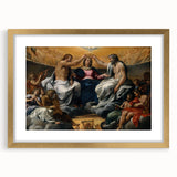Renaissance Art: Annibale Carracci's The Coronation of the Virgin Print