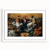 Renaissance Art: Annibale Carracci's The Coronation of the Virgin Print