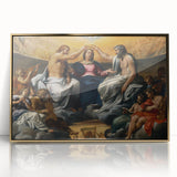 Renaissance Art: Annibale Carracci's The Coronation of the Virgin Print
