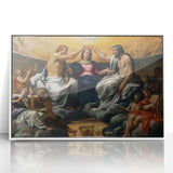 Renaissance Art: Annibale Carracci's The Coronation of the Virgin Print