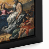 Renaissance Art: Annibale Carracci's The Coronation of the Virgin Print