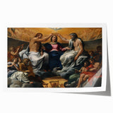 Renaissance Art: Annibale Carracci's The Coronation of the Virgin Print