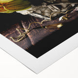 Rustic Garlic & Squash Blossom Art – Vintage Kitchen Wall Print